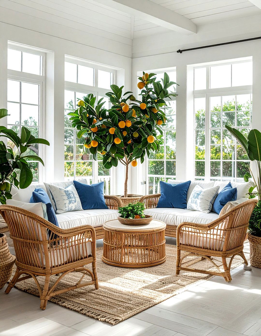 Coastal Sunroom - 30 home decor ideas