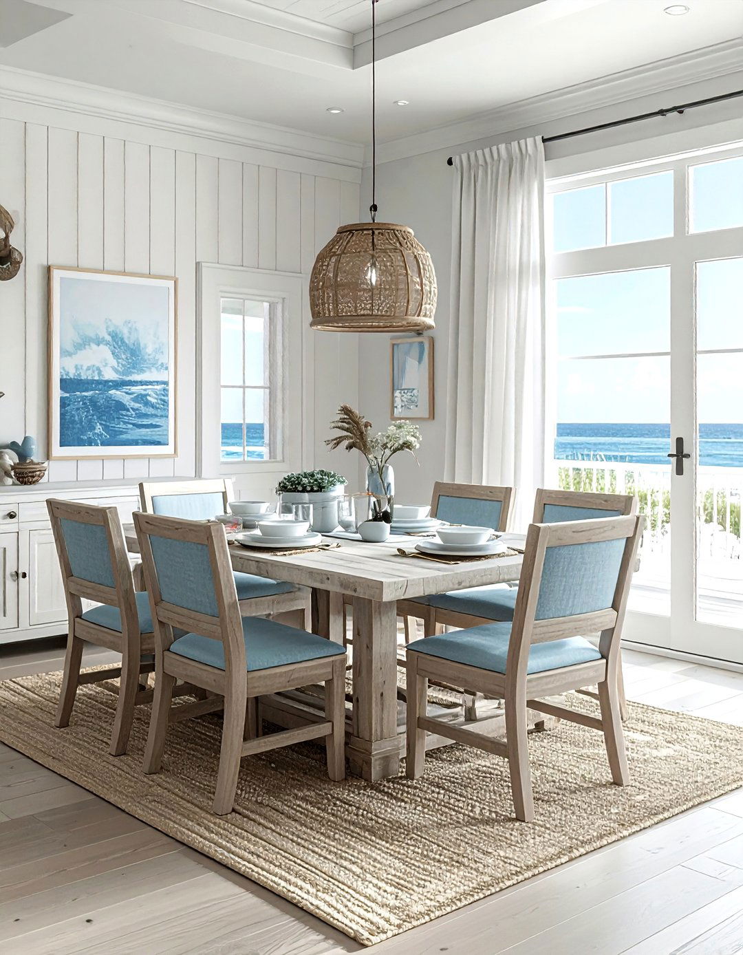Coastal Taupe Dining Room - 30 taupe dining room ideas