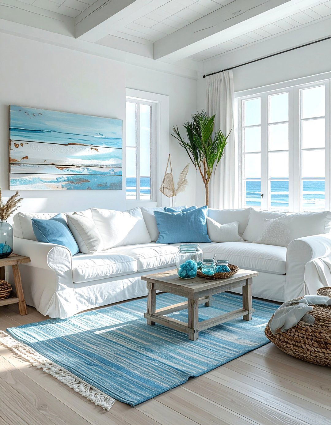 Coastal Themed Room - 30 inviting decor ideas