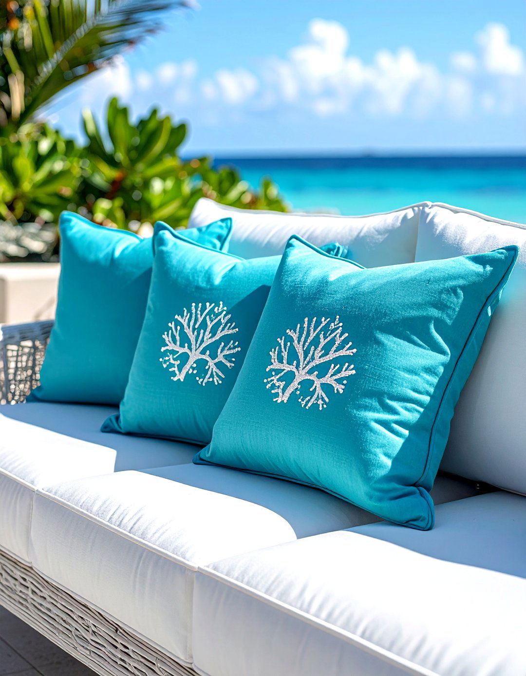 Coastal Throw Pillow - 30 throw pillow ideas