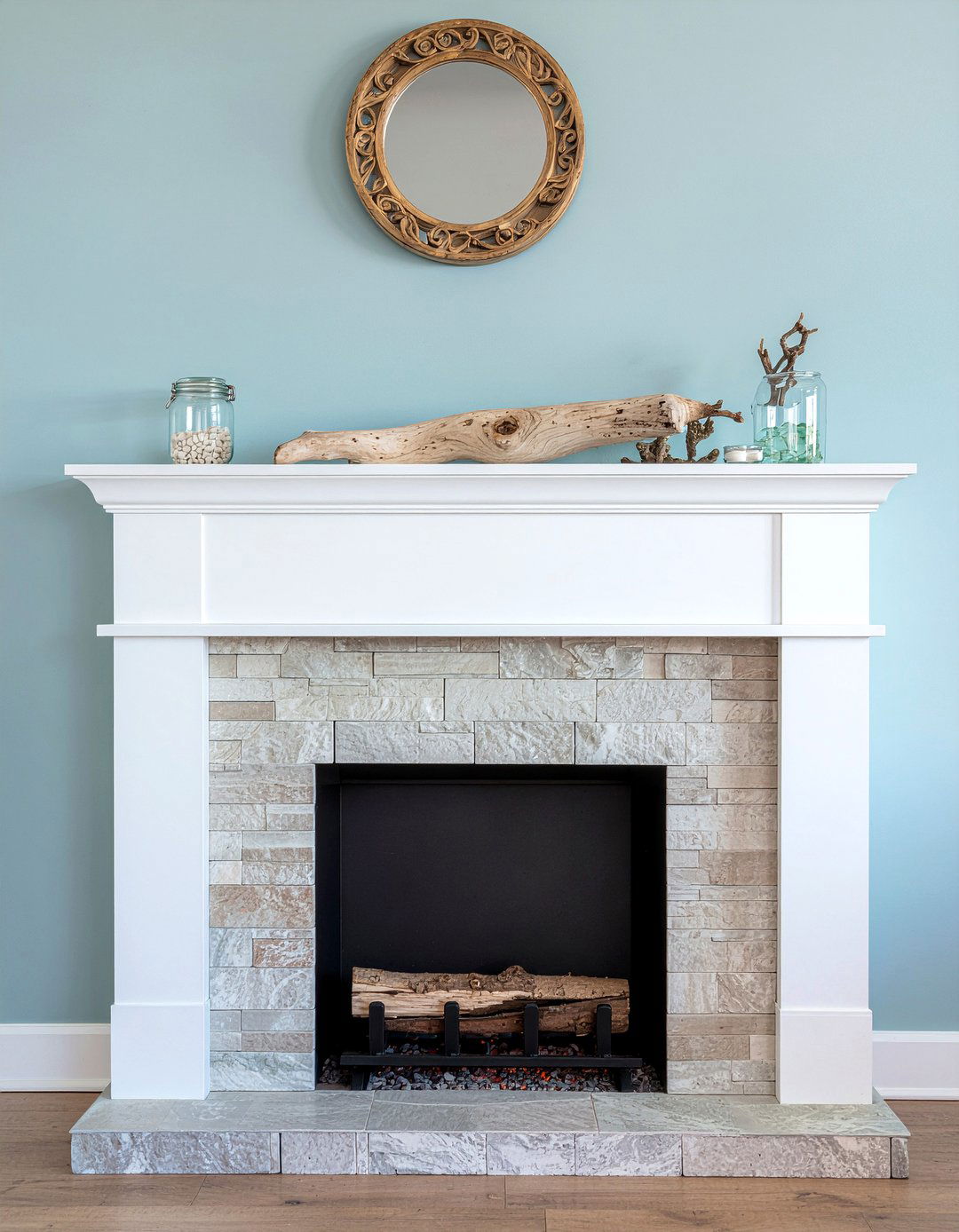 30 Cozy Bedroom Fireplace Mantels for a Warm Ambience