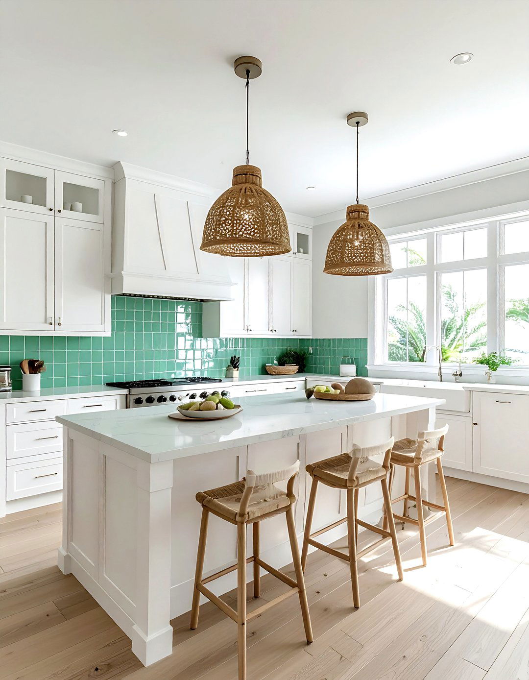 Coastal White Kitchen
