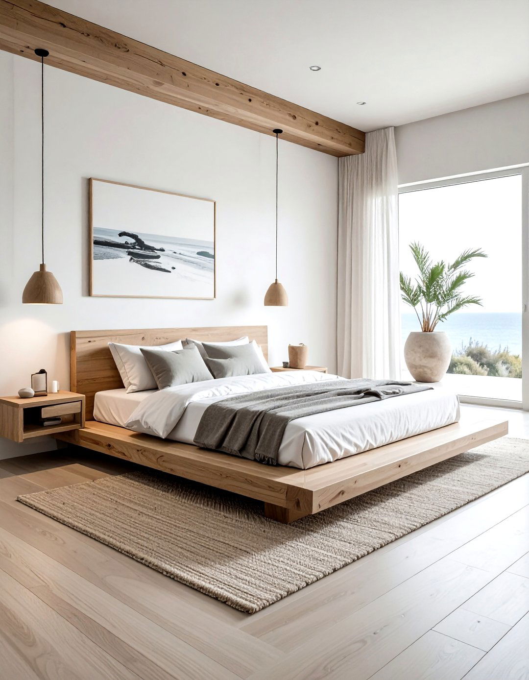 Coastal Zen Bedroom - 30 coastal beige bedroom ideas