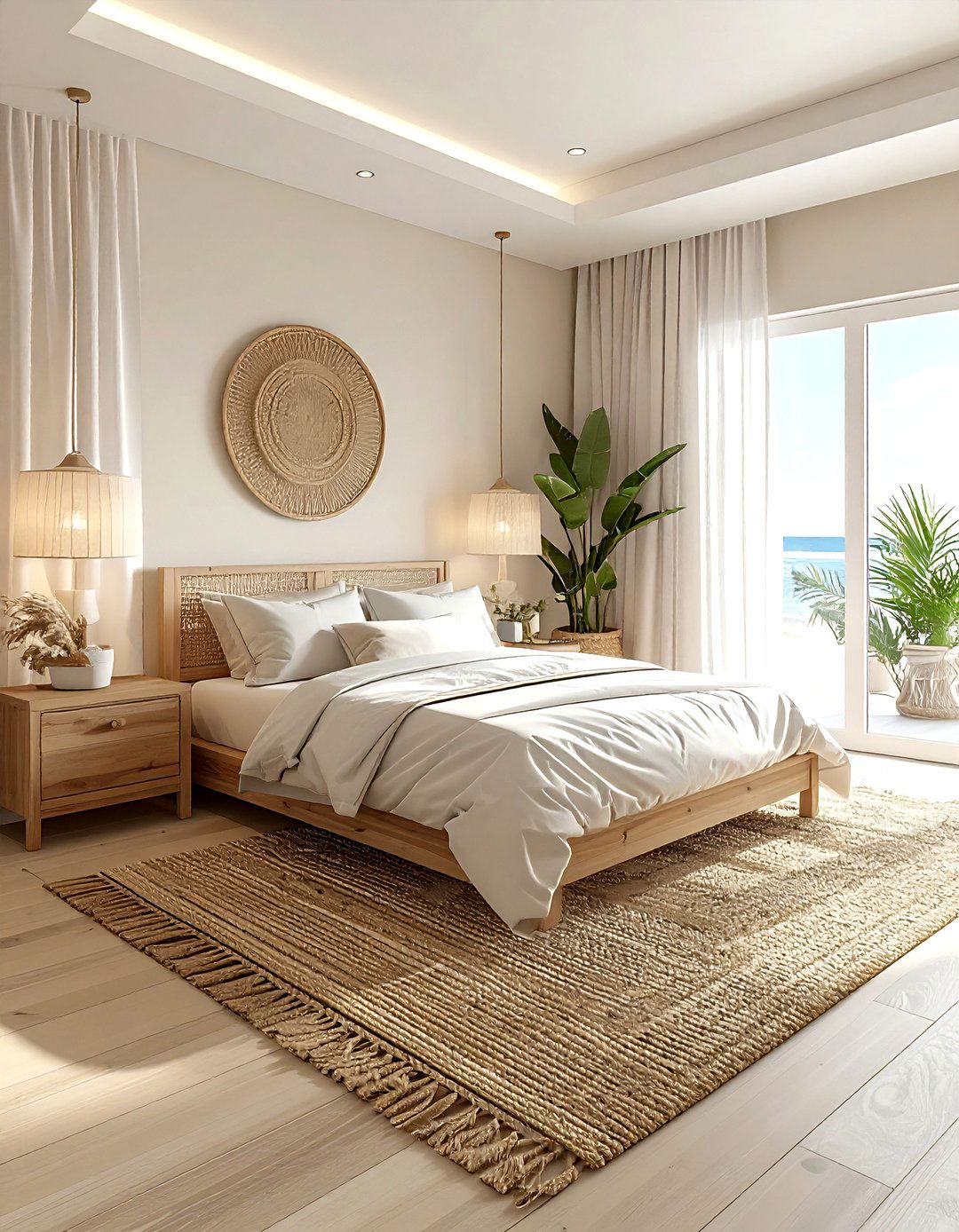 Coastal beige bedroom - 30 contemporary beige bedroom ideas