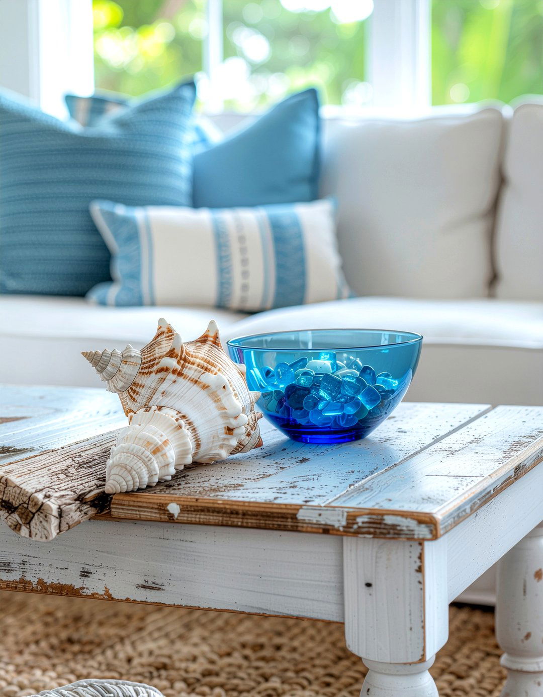 Coastal coffee table decor - 30 living room coffee table styling