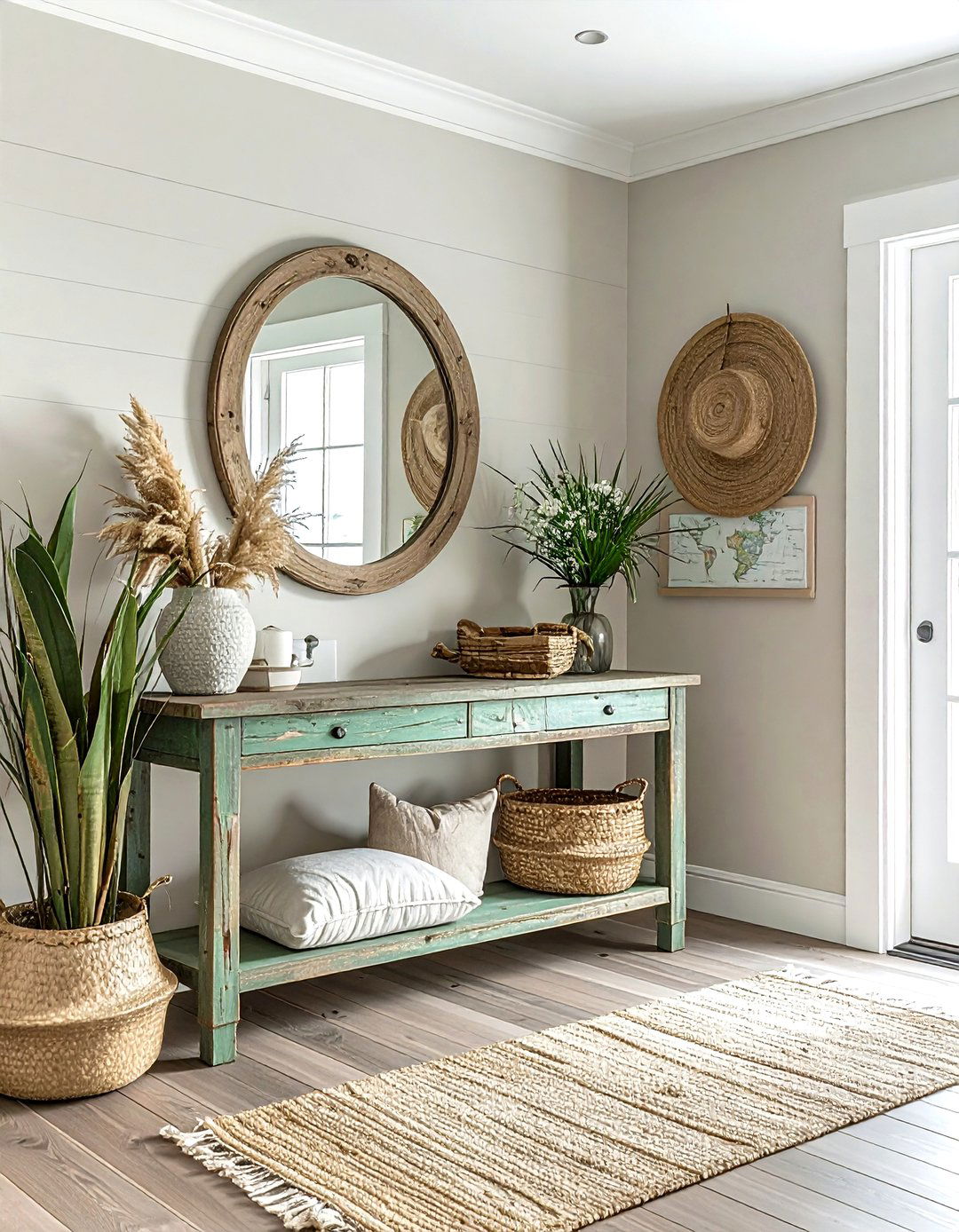 Coastal cottage entryway - 30 ideal decor ideas