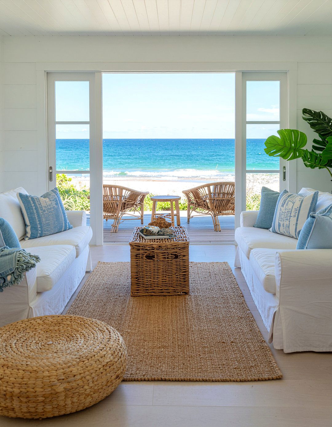 Coastal cottage living room - 30 cottage living room ideas