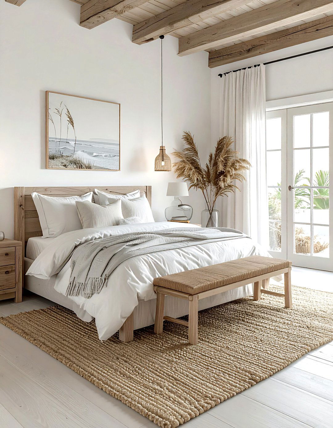 Coastal cream bedroom theme - 30 cream bedroom decor ideas