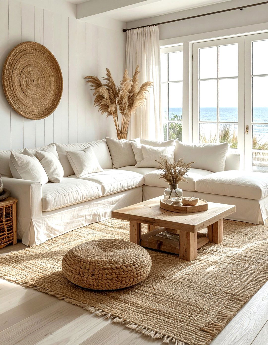 Coastal cream living room - 30 warm cream living room ideas