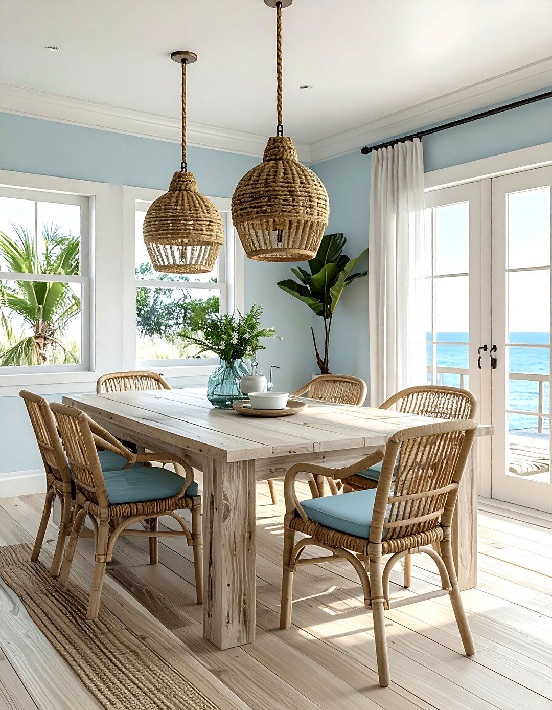 Coastal dining room - 30 stylish dining room ideas