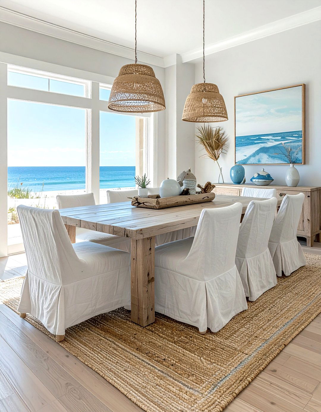 Coastal dining room - 30 casual dining room ideas