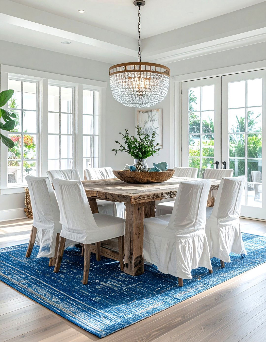 Coastal dining room - 30 transitional dining room ideas