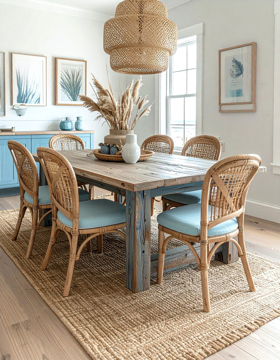 Coastal dining room - 30 memorable dining room ideas