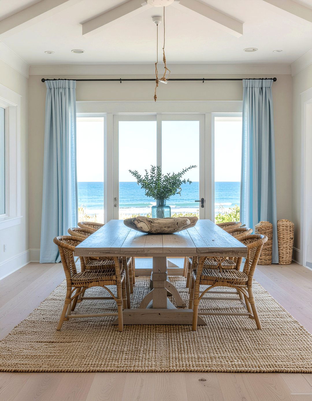Coastal dining room - 30 New England dining room ideas