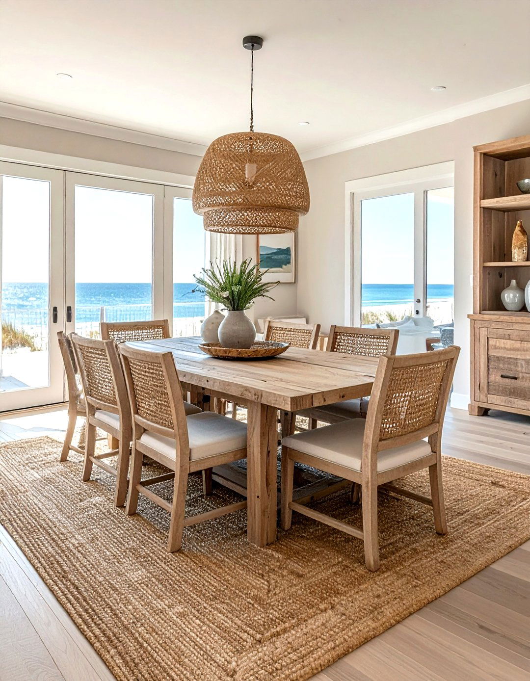 Coastal dining room decor - 30 sunrise dining room ideas