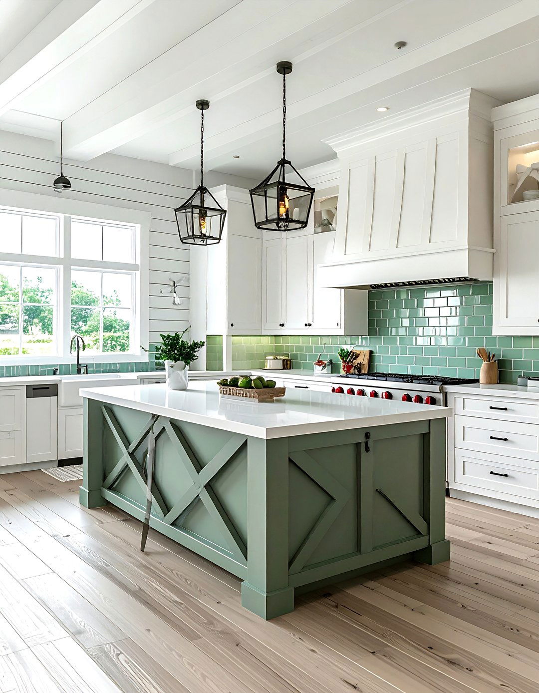 Coastal farmhouse kitchen - 30 coastal kitchen ideas