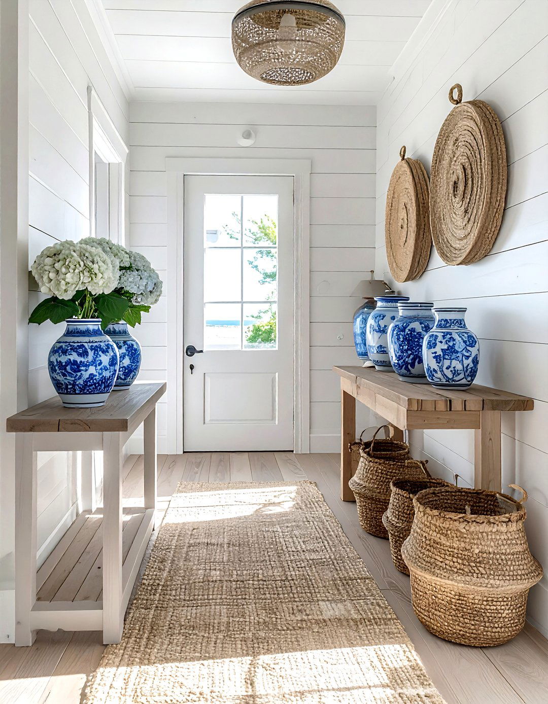 Coastal grandmother entryway - 30 amazing decor ideas