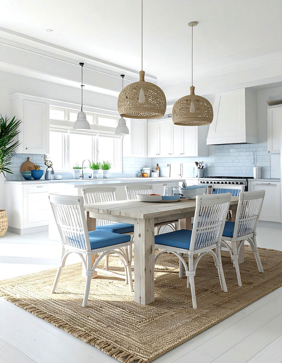 Coastal kitchen dining - 30 kitchen dining area ideas