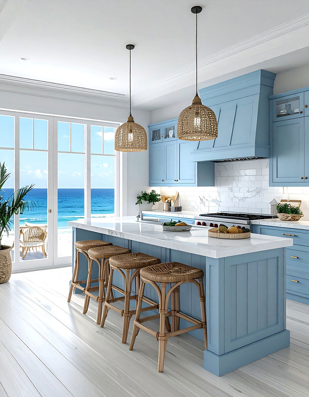 Coastal kitchen style - 30 new home kitchen ideas