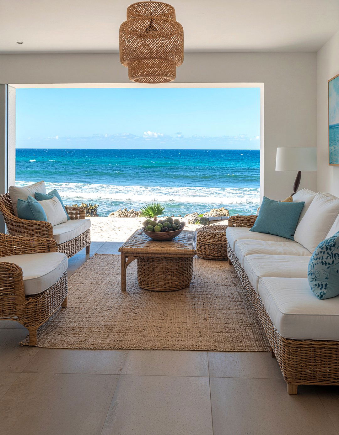 Coastal living room - 30 hotel living room ideas