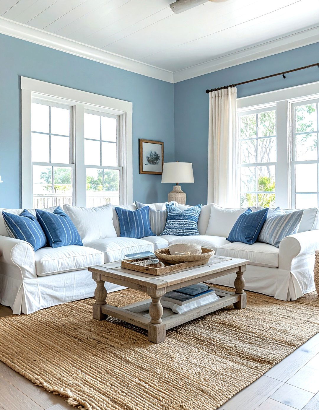 Coastal living room - 30 show home living room ideas