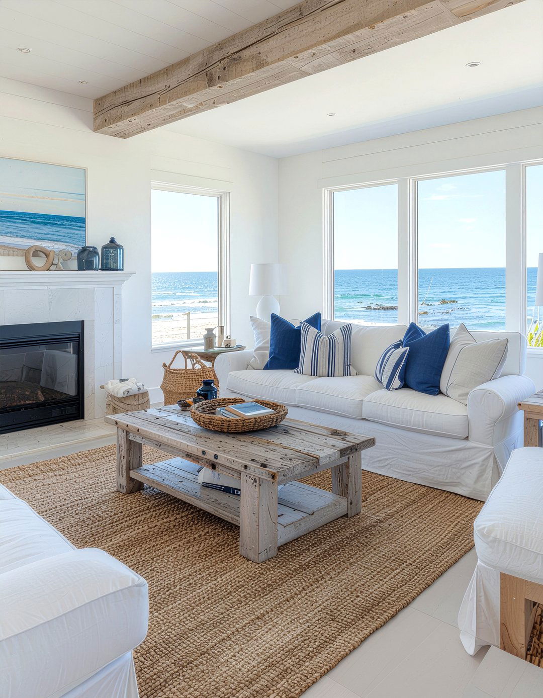 Coastal living room - 30 casual living room ideas