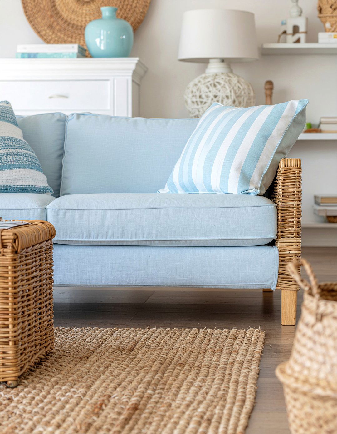 Coastal loveseat - 30 living room loveseat ideas