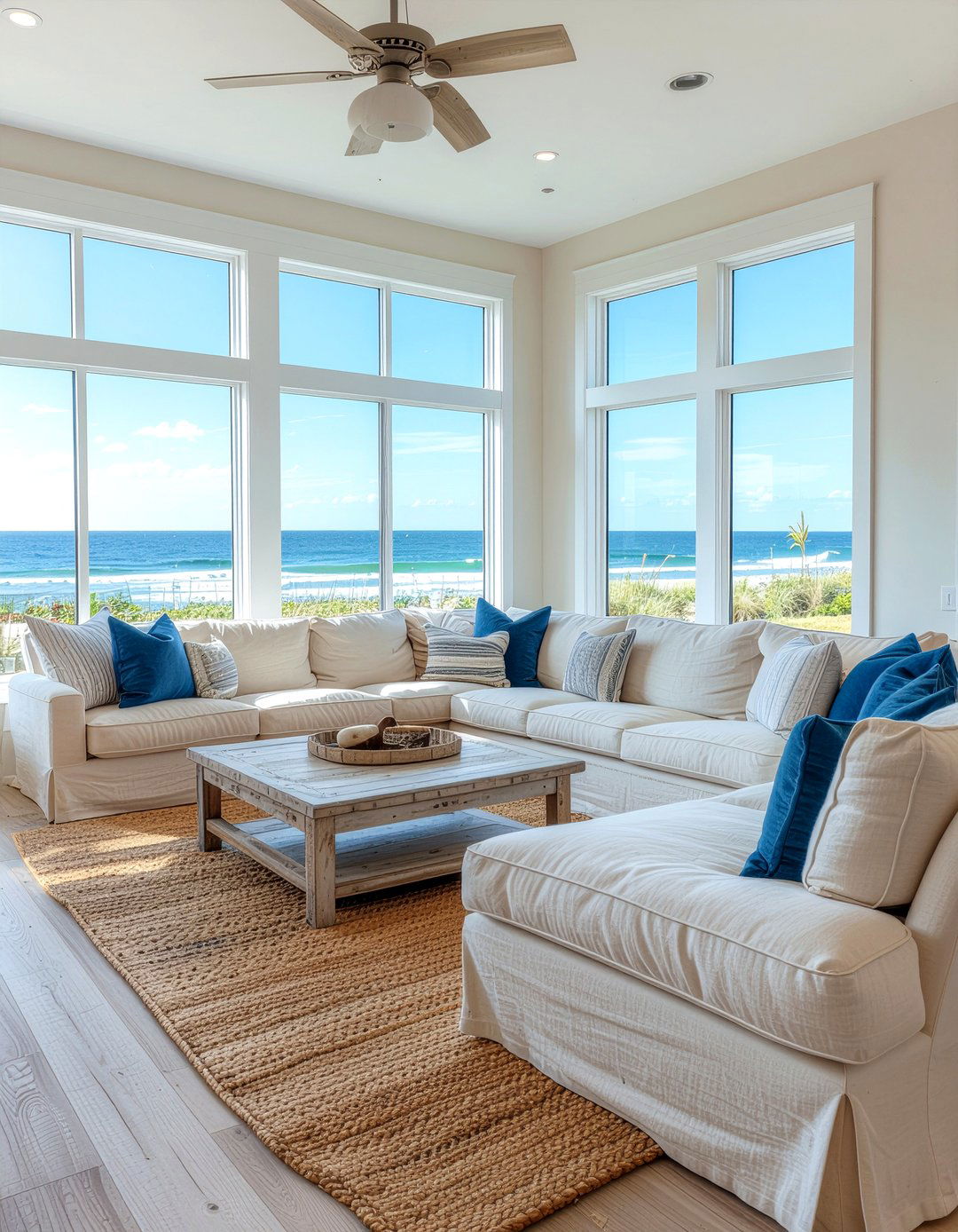 Coastal modern living room - 30 modern living room ideas