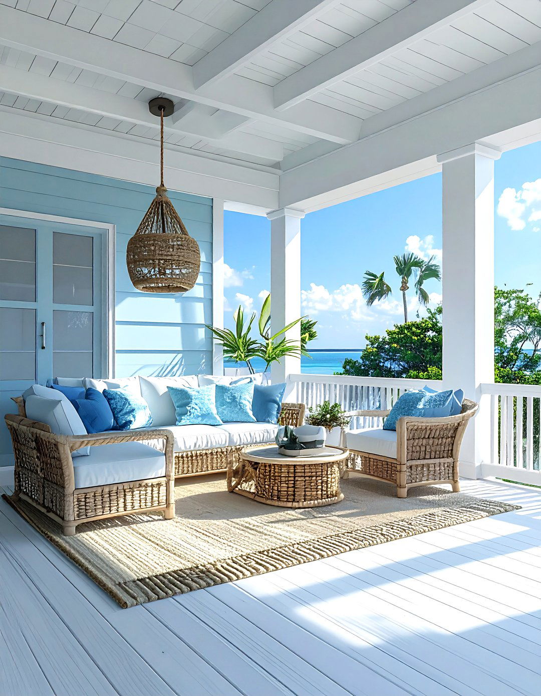Coastal porch style - 30 screened porch decor ideas