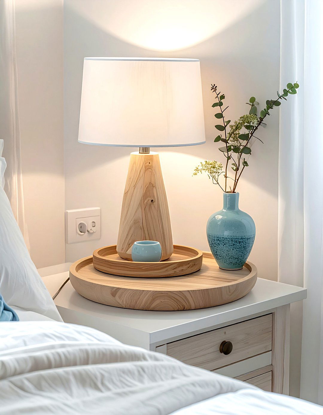 Coastal round tray - 30 round tray ideas