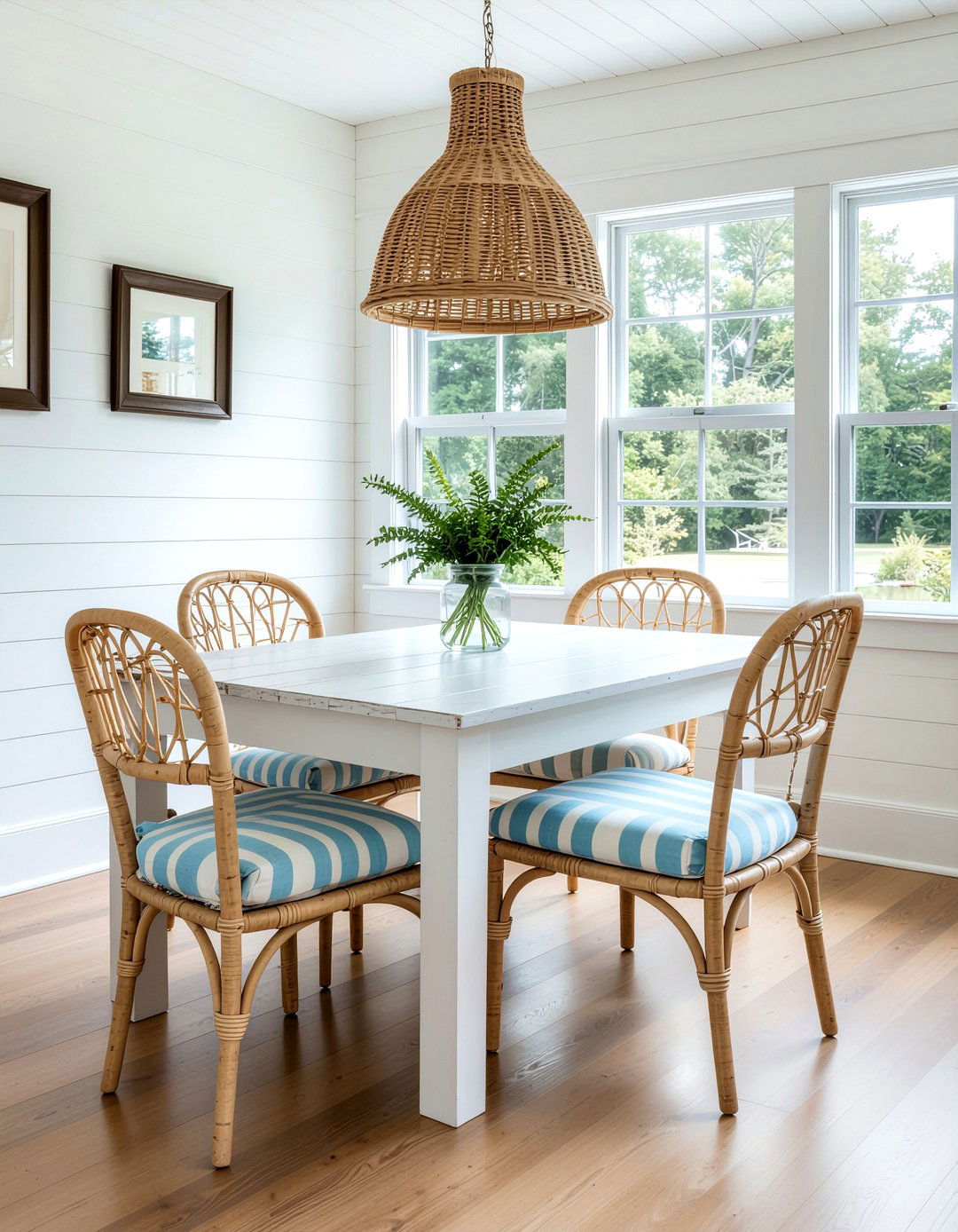 Coastal style dining nook - 30 dining nook ideas