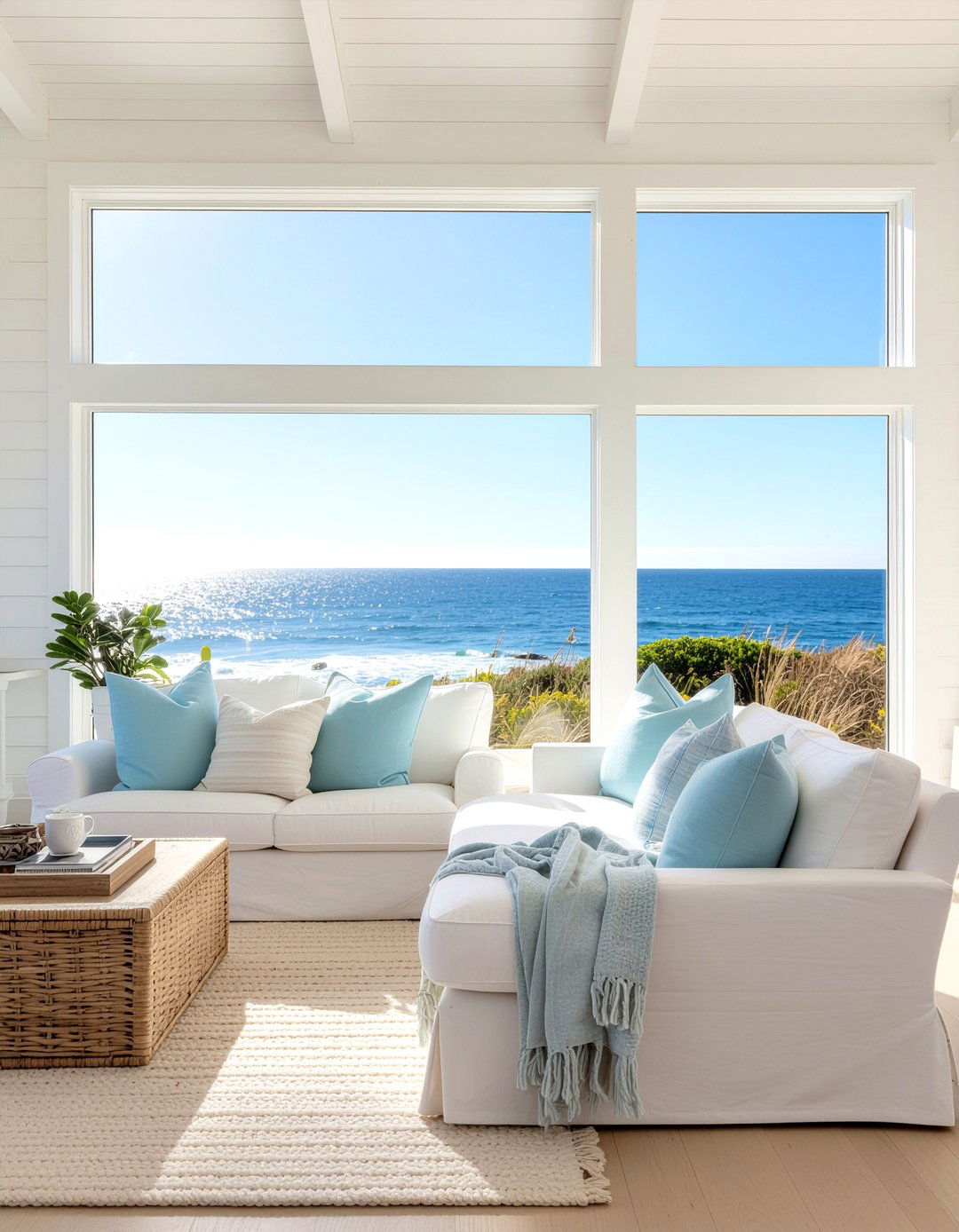 Coastal style living room - 30 relaxation living room ideas