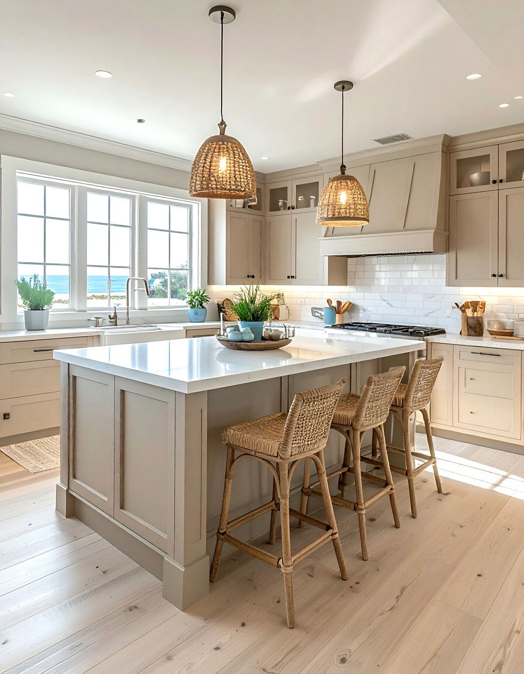 Coastal taupe kitchen - 30 taupe kitchen ideas