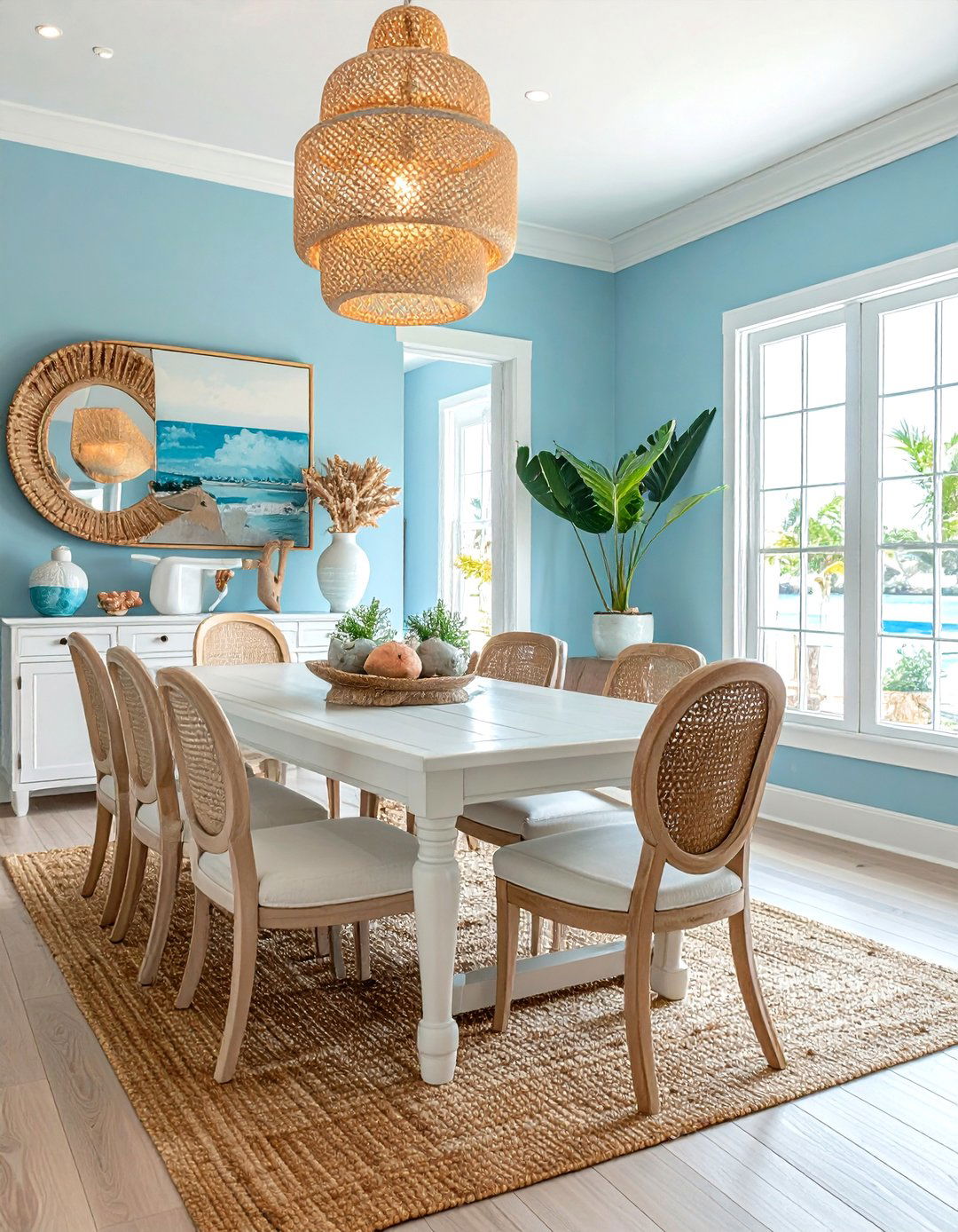Coastal traditional dining room - 30 updated traditional dining room ideas