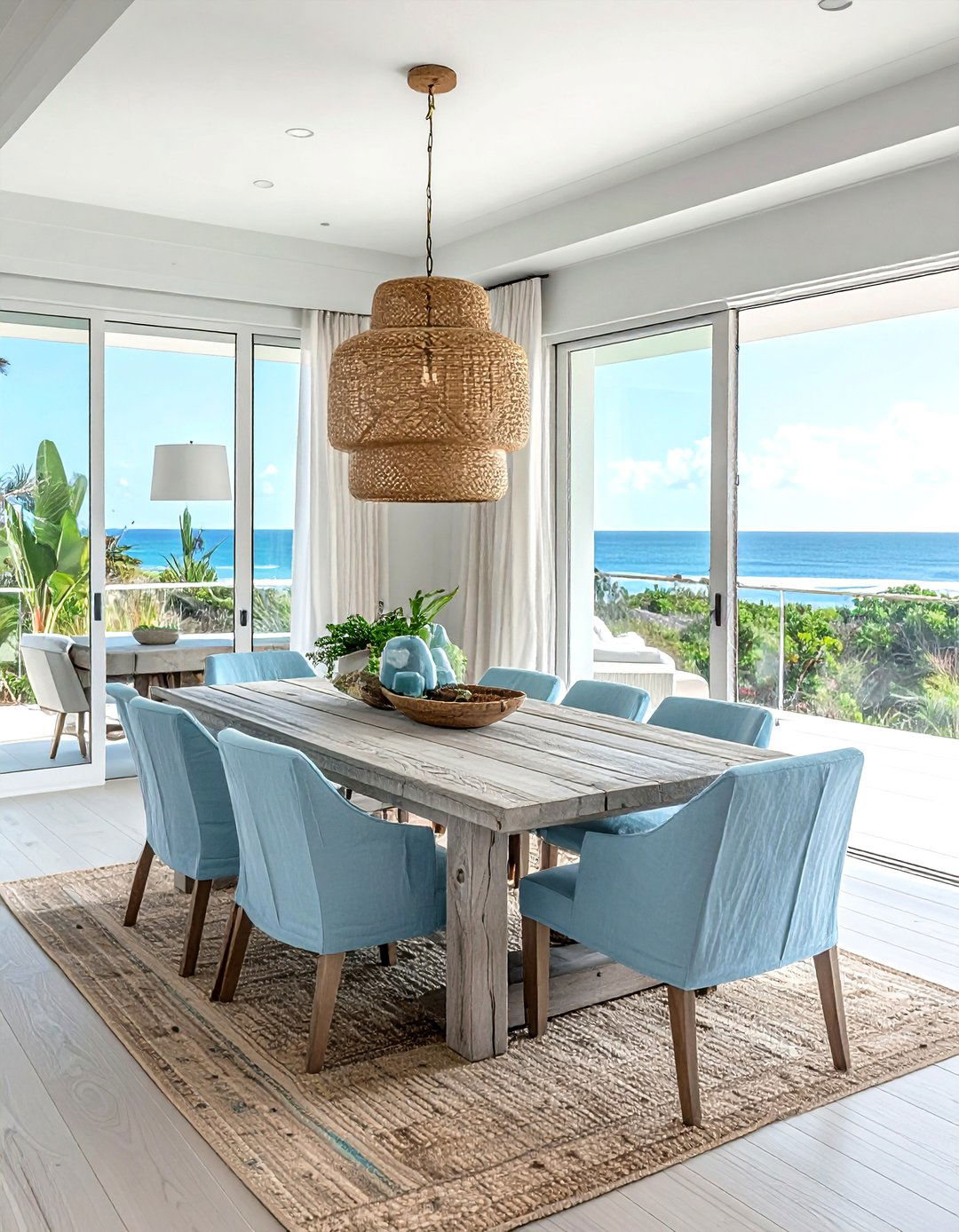 Coastal villa dining room - 30 villa dining room ideas