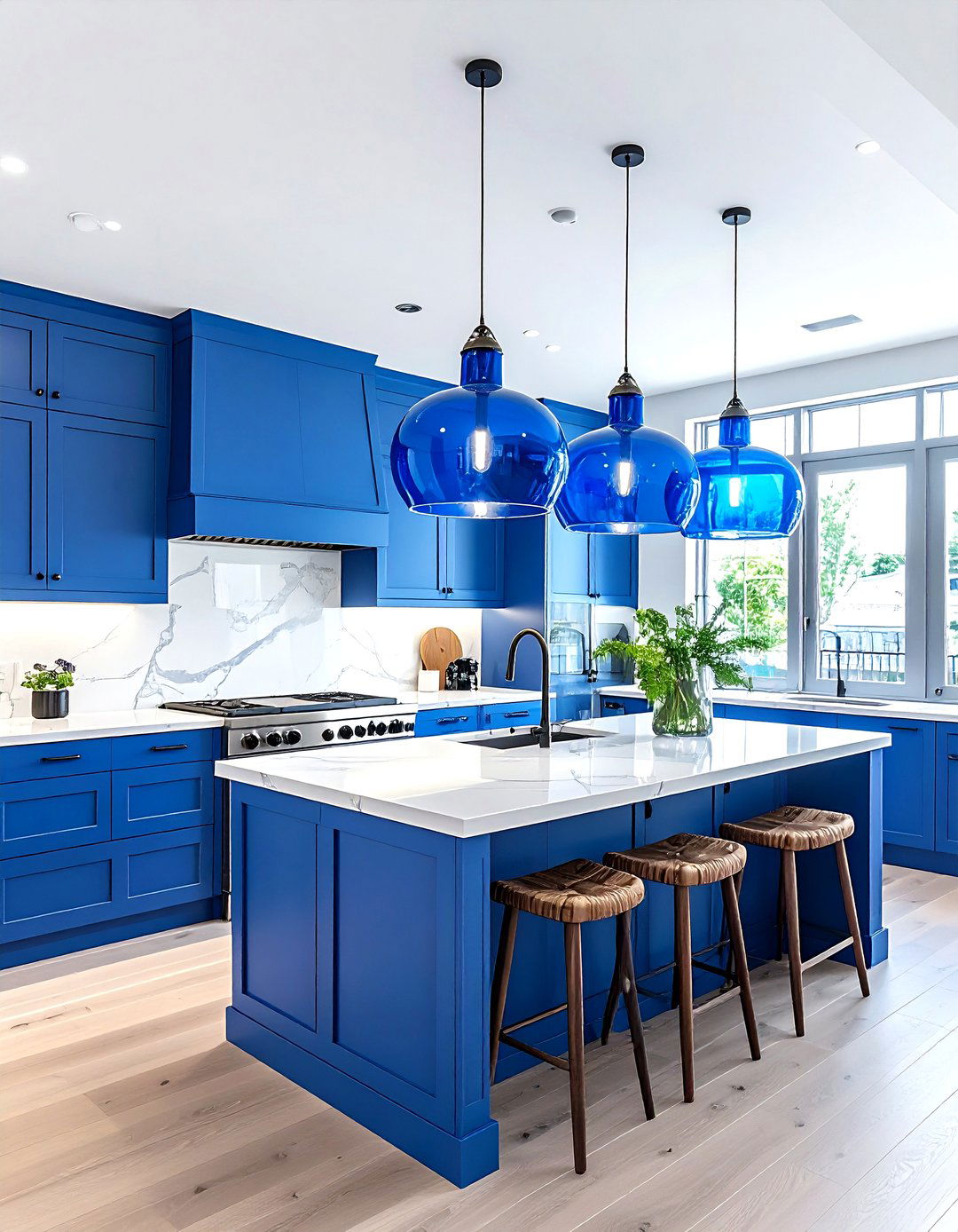 30 Stunning Cobalt Blue Kitchen Ideas for Modern Interiors