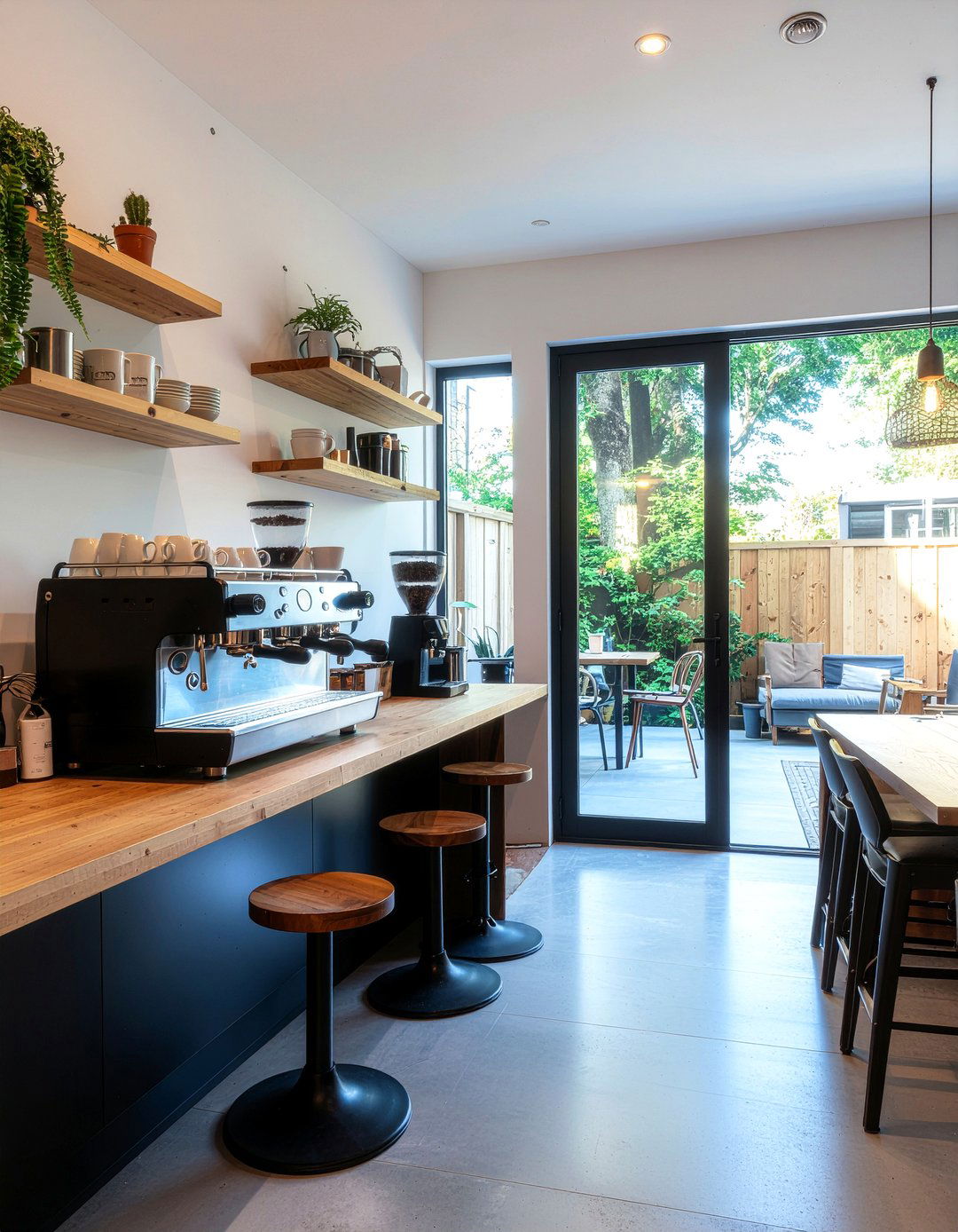 Coffee Bar - 30 repurposed dining room ideas