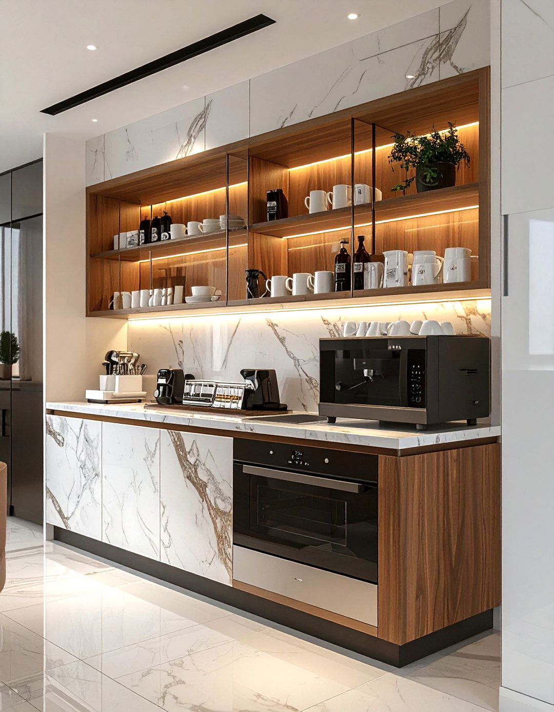 Coffee Bar Microwave Drawer - 30 drawer microwave kitchen ideas