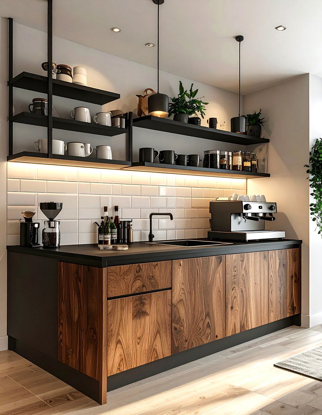 Coffee Bar Pantry - 30 kitchen prep kitchen ideas