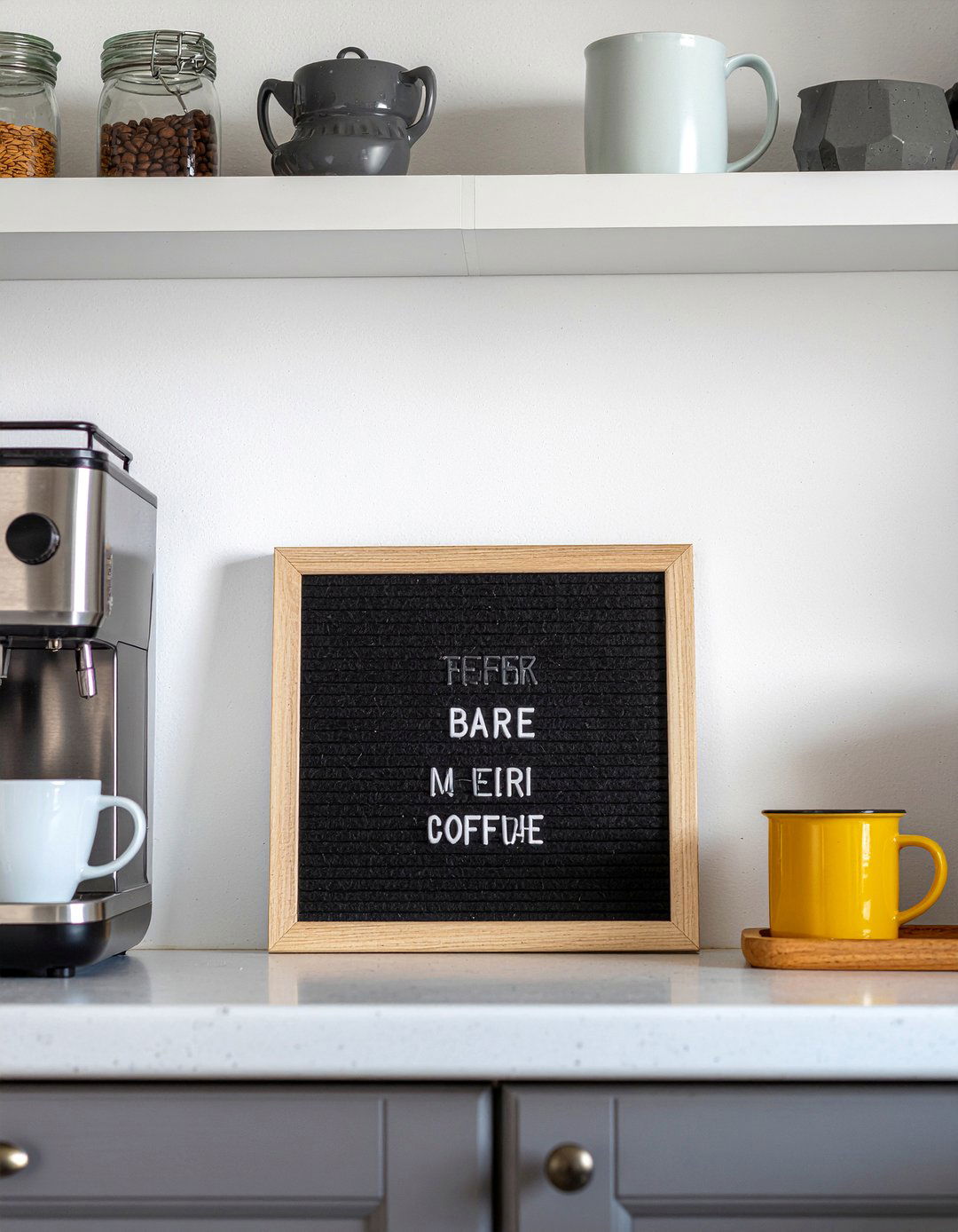 Coffee Bar Sign - 30 living room letter boards