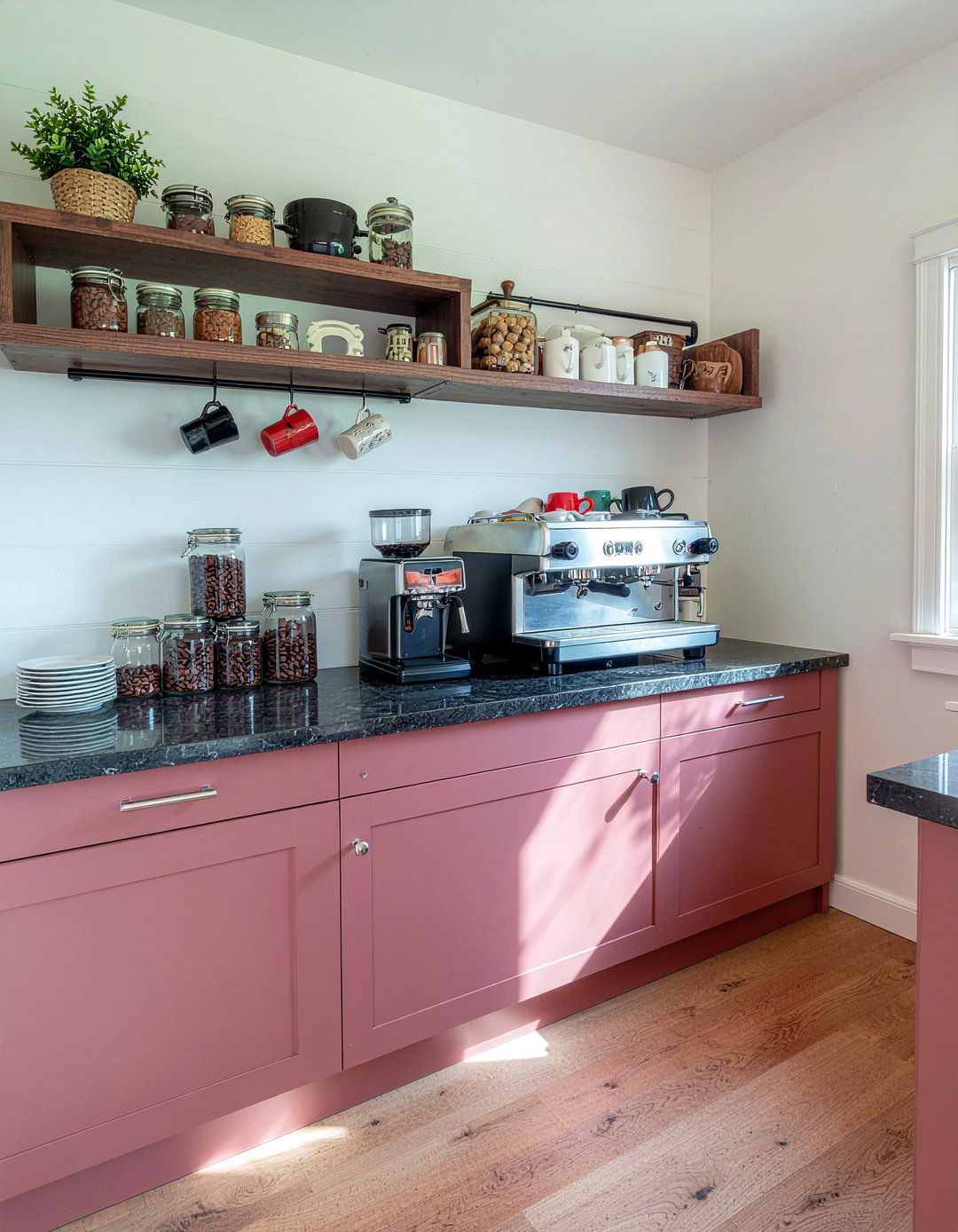 Coffee Station Cabinet - 30 practical kitchen ideas