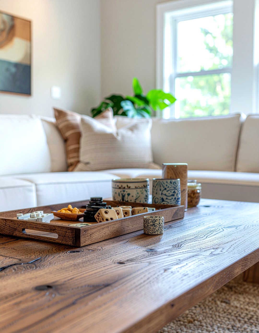 Coffee Table Board Games - 30 living room entertaining ideas