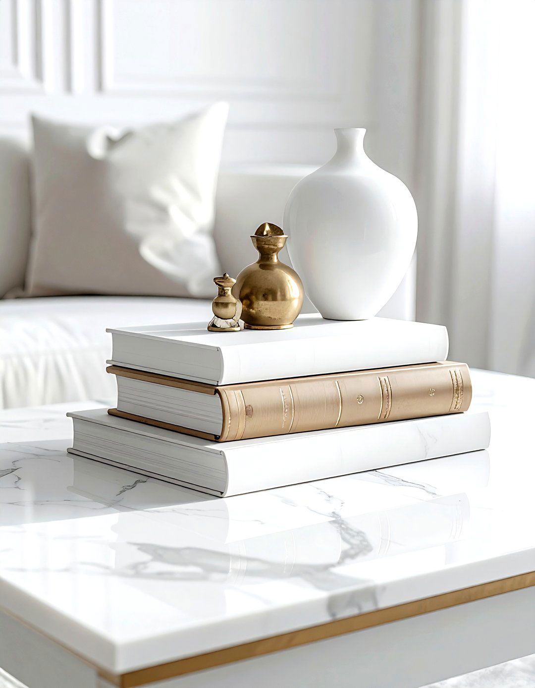 Coffee Table Book Stack - 30 living room book displays