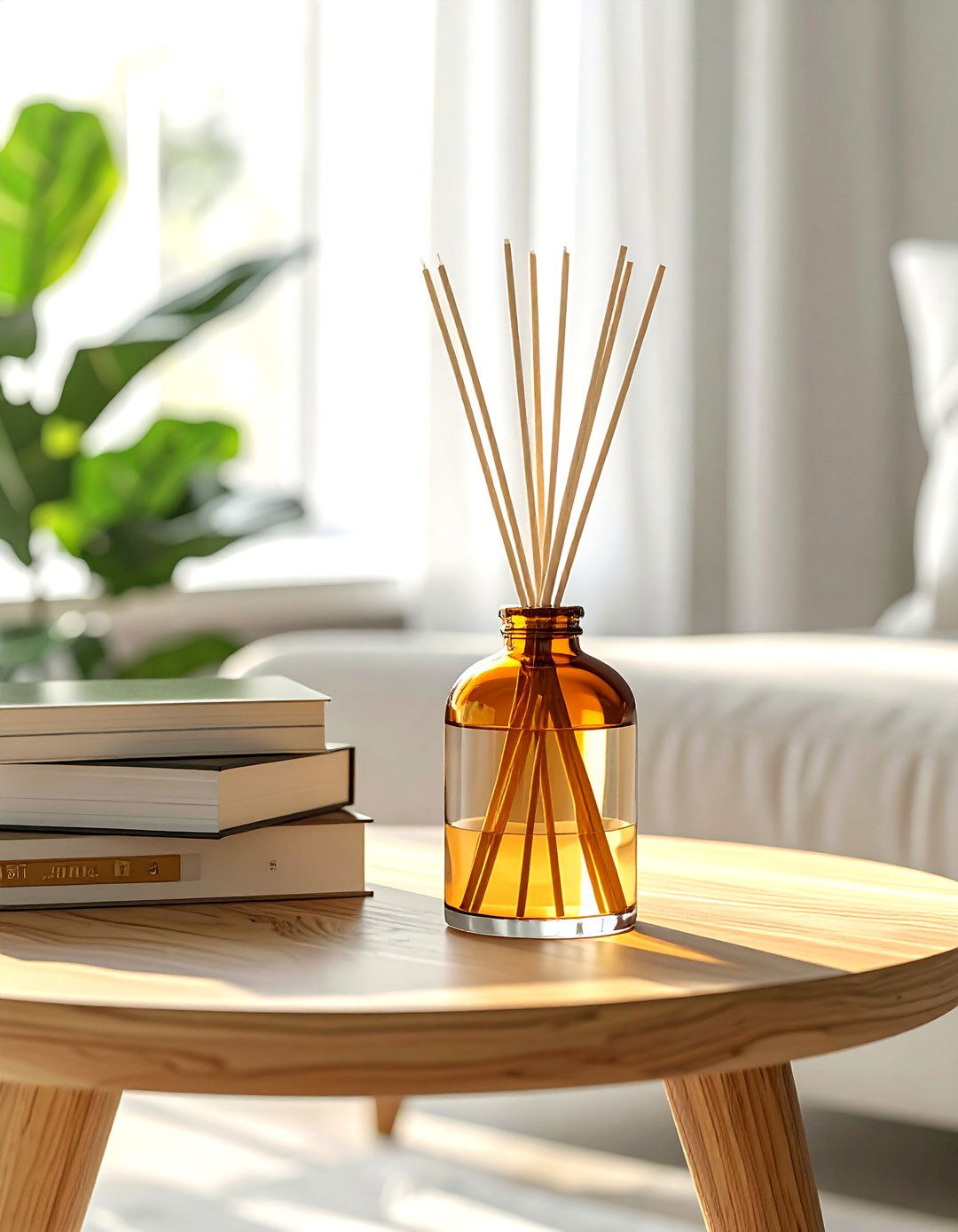 Coffee Table Reed Diffuser - 30 round coffee table decor ideas