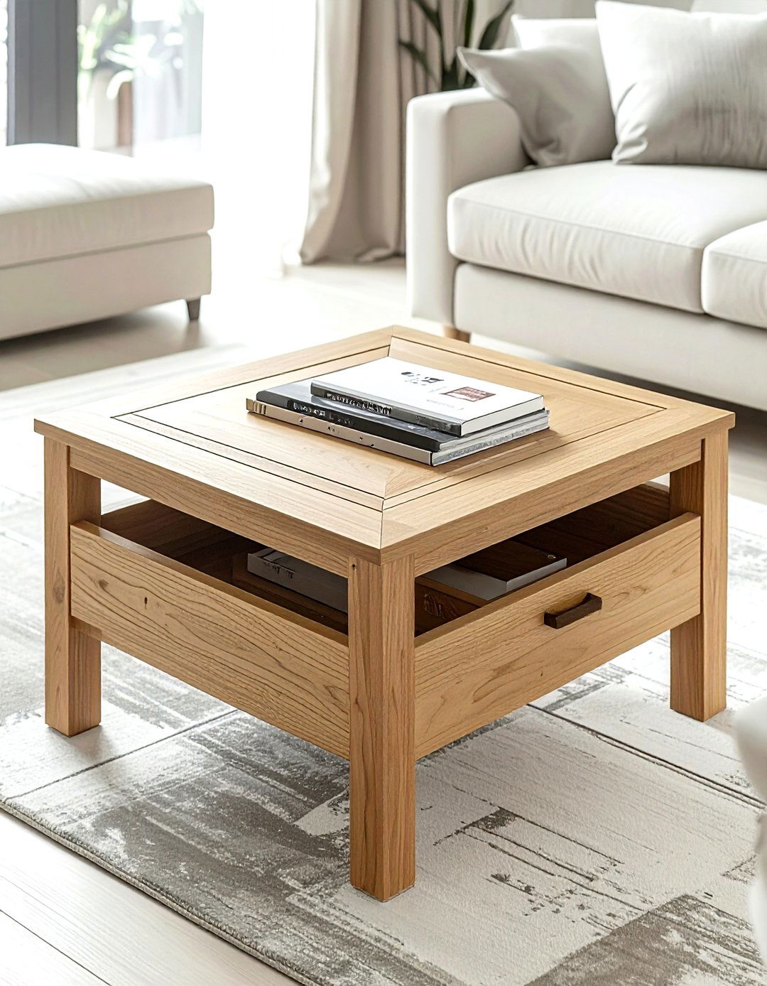 Coffee Table With Storage - 30 functional decor ideas