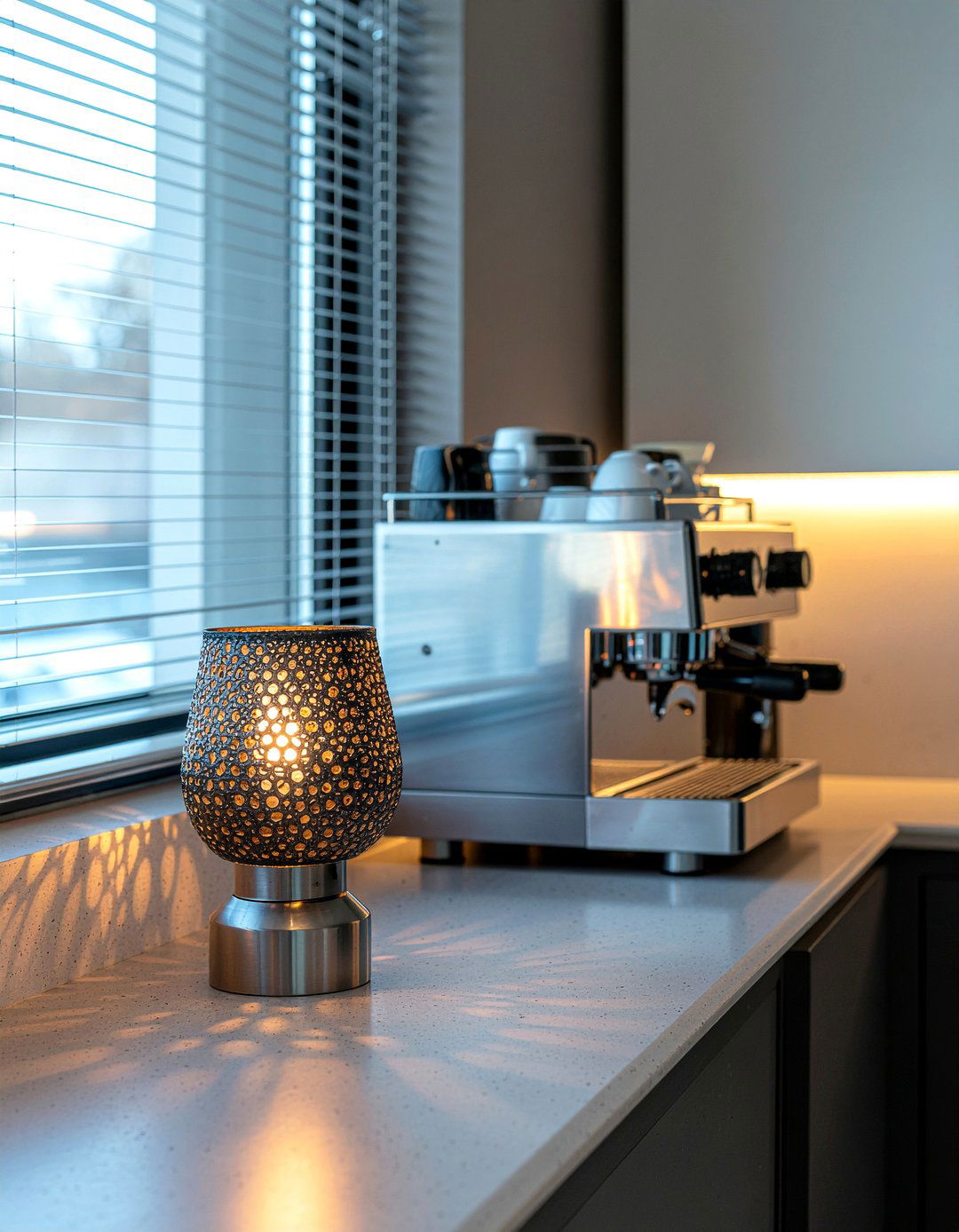 Coffee bar accent lighting - 30 accent lighting kitchen ideas
