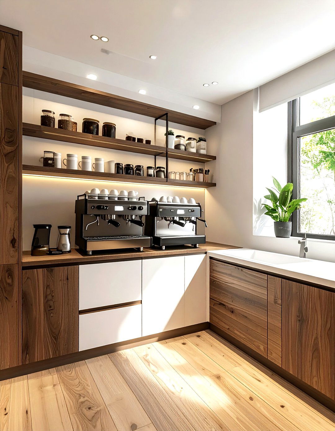 Coffee station - 30 kitchen goals ideas