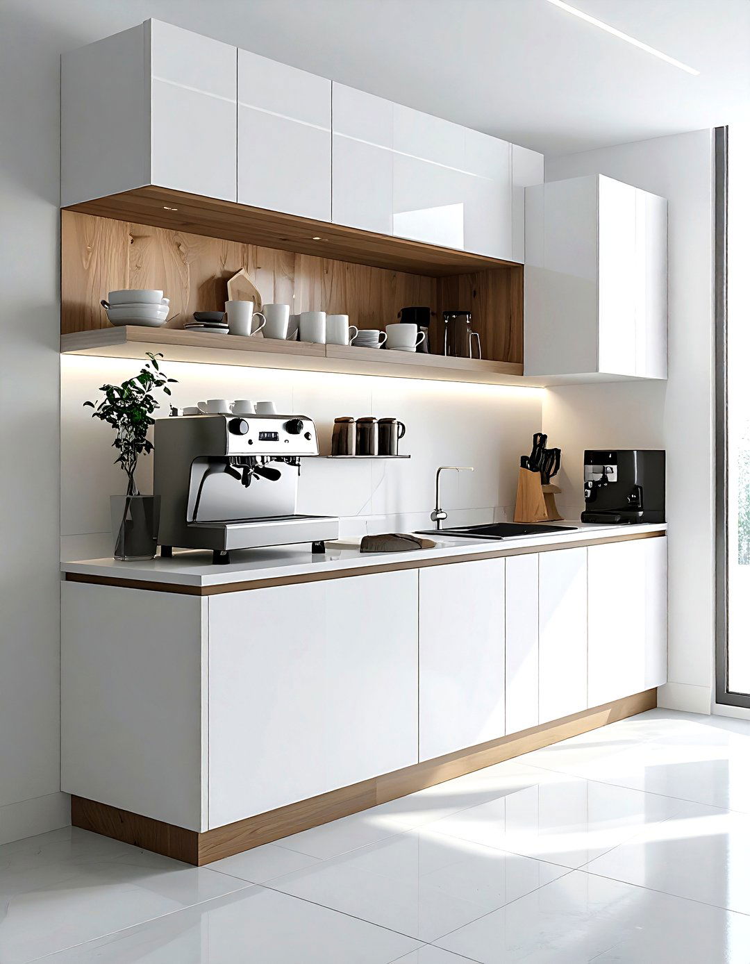 Coffee station kitchen - 30 ideal kitchen ideas