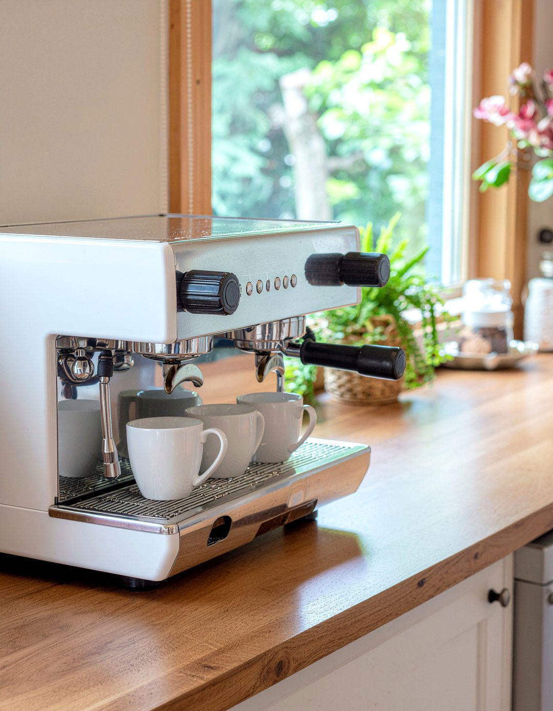 Coffee station setup - 30 kitchen decor ideas