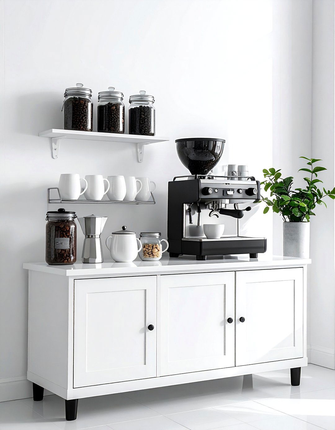 Coffee station setup - 30 attainable decor ideas